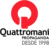 Logo Quattromani Propagada desde 1998